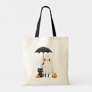 Halloween Trick or Treat Shoulder Tote Bag