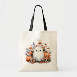 Halloween Trick or Treat Shoulder Tote Bag