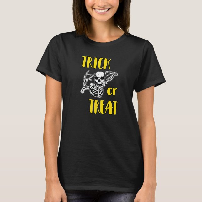 Halloween Trick or Treat Smell My Feet Something G T-Shirt (Front)