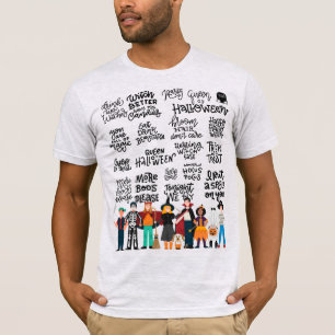 Halloween Trick-or-Treat Squad – Cute Costume Line T-Shirt