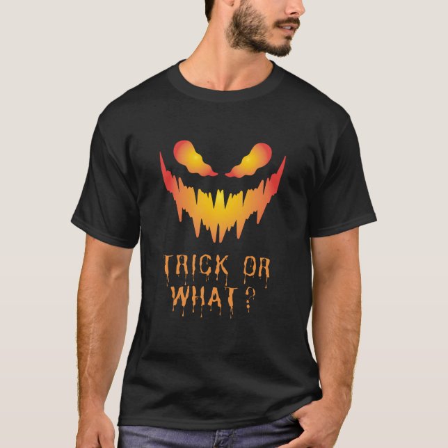 Halloween trick or treat  T-Shirt (Front)