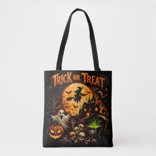 Halloween Trick or Treat  Tote Bag