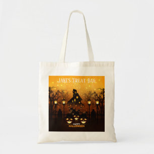 Halloween Trick or Treat Tote Bag