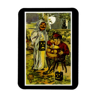 Halloween Trick or Treaters Magnet