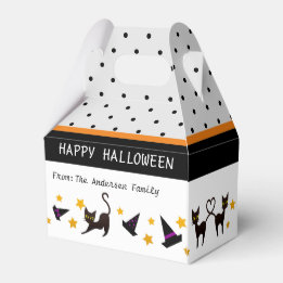 Halloween Trick Treat Candy Favour Box