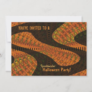 Halloween Trip Party Invitations
