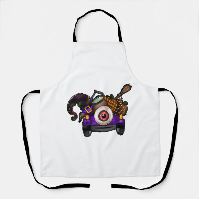 Halloween Truck      Apron (Front)