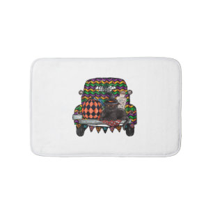 Halloween Truck    Bath Mat