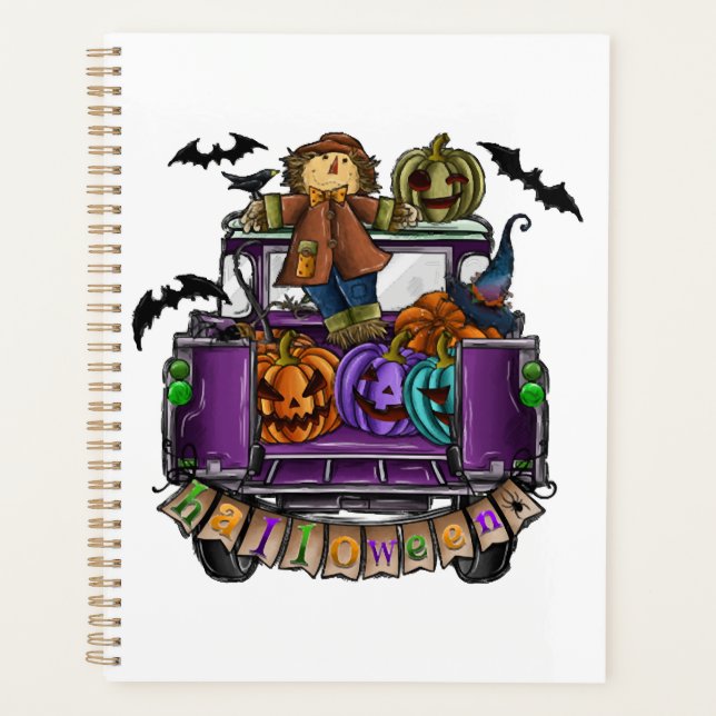 Halloween Truck Planner (Front)