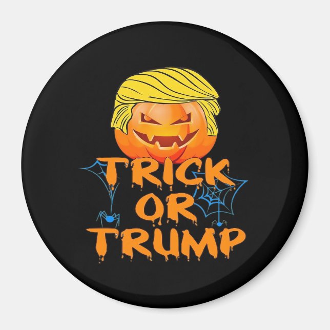 Halloween Trumpkin Classic Magnet (Front)
