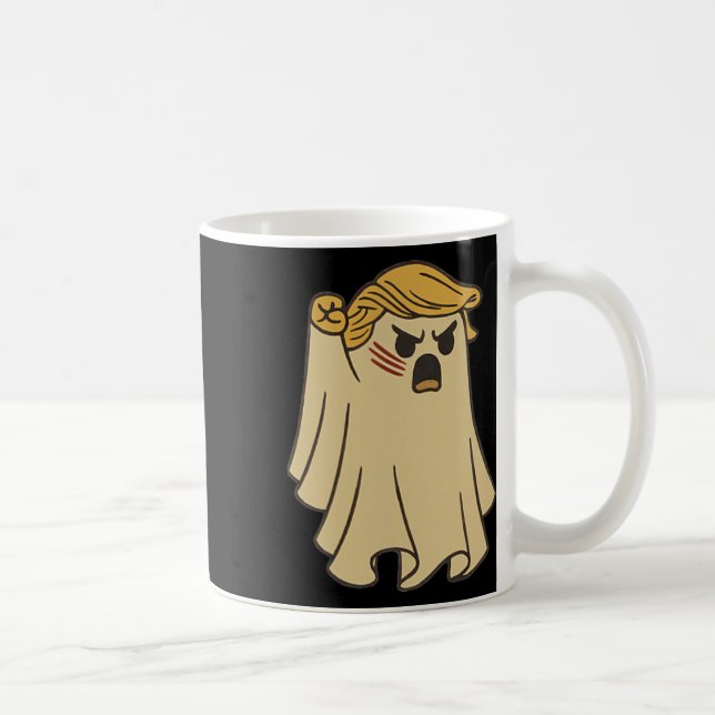 Halloween Trumpkin  Coffee Mug (Right)
