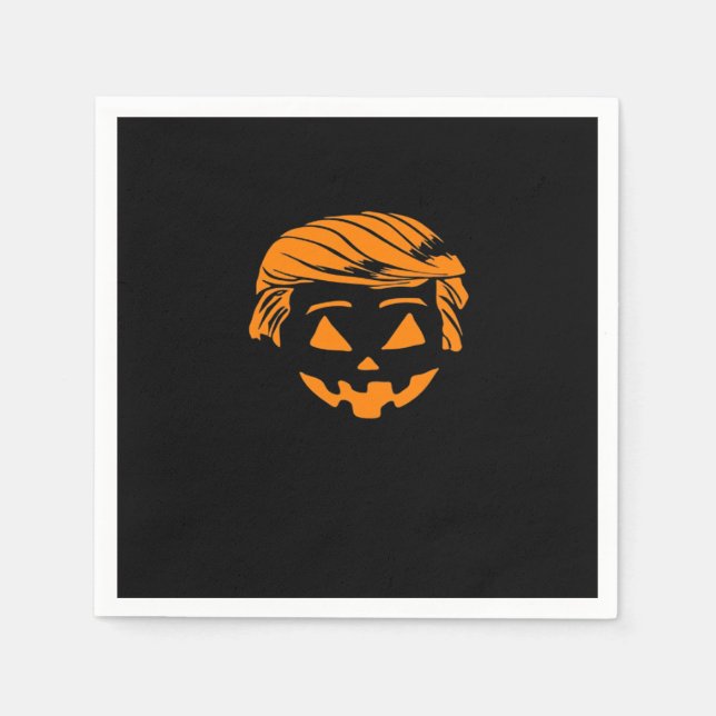 Halloween Trumpkin Costume Napkin (Front)