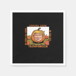 Halloween -  Trumpkin Election Classic Napkin