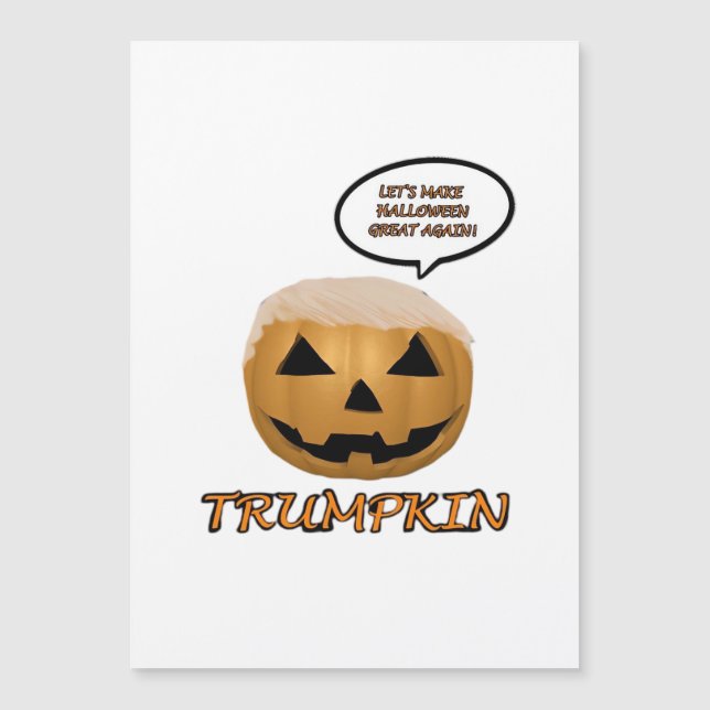 Halloween Trumpkin Fitted (Front)