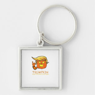 Halloween Trumpkin Funny – Classic Costume Design Key Ring