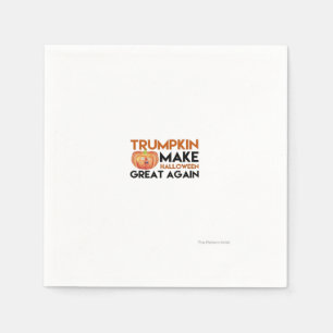 Halloween Trumpkin Funny – Classic Maga Costume De Napkin