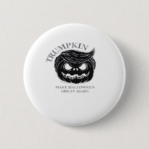 Halloween Trumpkin Funny & Cute Halloween Costume 6 Cm Round Badge