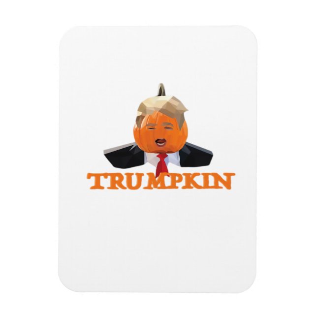 Halloween Trumpkin Magnet (Vertical)