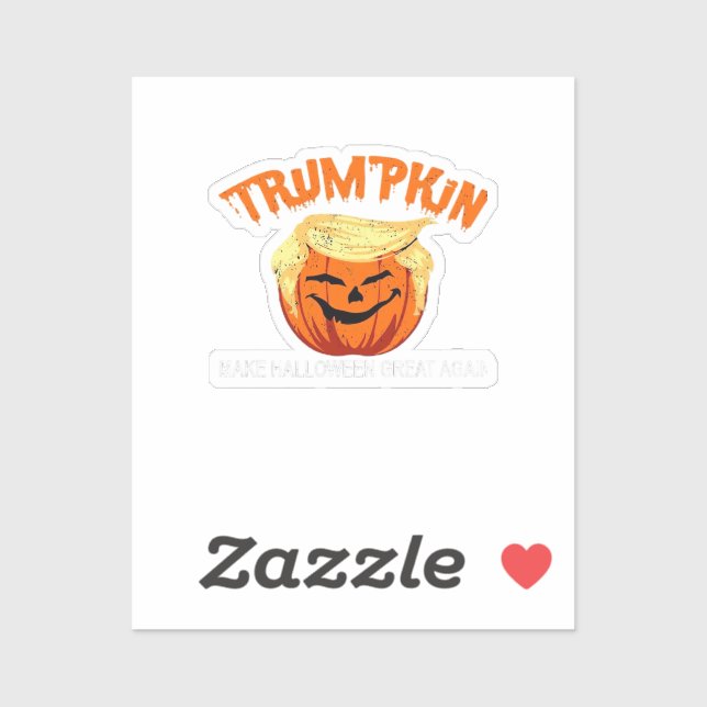 Halloween Trumpkin Make Halloween Great Again (Sheet)