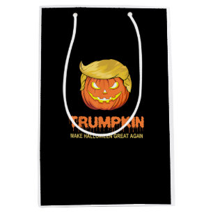 Halloween Trumpkin - Make Halloween Great Again De Medium Gift Bag