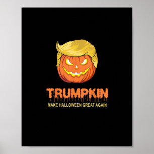 Halloween Trumpkin - Make Halloween Great Again De Poster