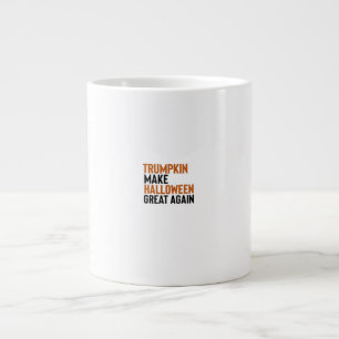 Halloween Trumpkin – Make Halloween Great Again Fu Large Coffee Mug