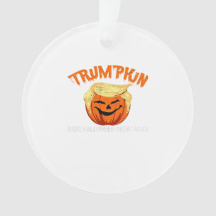 Halloween Trumpkin Make Halloween Great Again Ornament