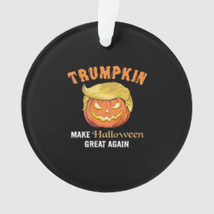 Halloween Trumpkin - Make Halloween Great Again Ornament