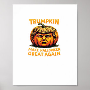 Halloween Trumpkin Make Halloween Great Again Poster