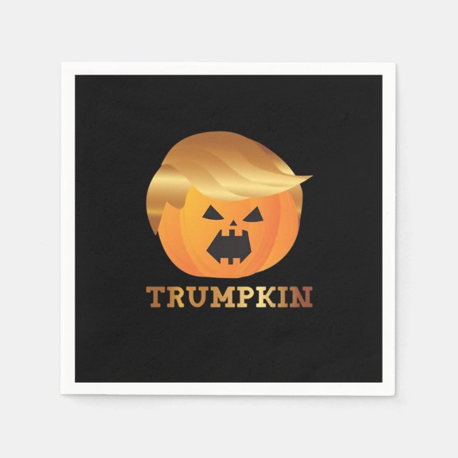 Halloween Trumpkin Napkin (Front)