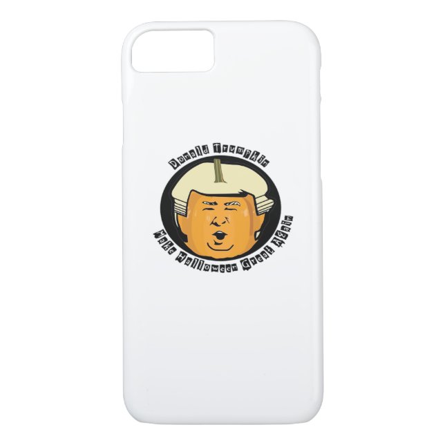 Halloween Trumpkin Pumpkin Classic Case-Mate iPhone Case (Back)