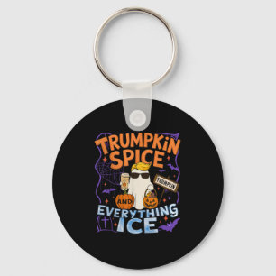 Halloween Trumpkin Sce And Everything Ice Pumpkin Key Ring