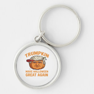 Halloween Trumpkin – Spooky Parody Quote for Hallo Key Ring