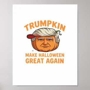 Halloween Trumpkin – Spooky Parody Quote for Hallo Poster