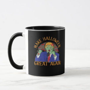 Halloween Trumpkin Tri-Blend Mug
