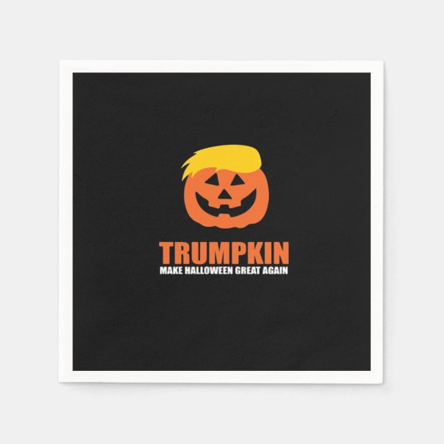 Halloween Trumpkin V2 Napkin (Front)