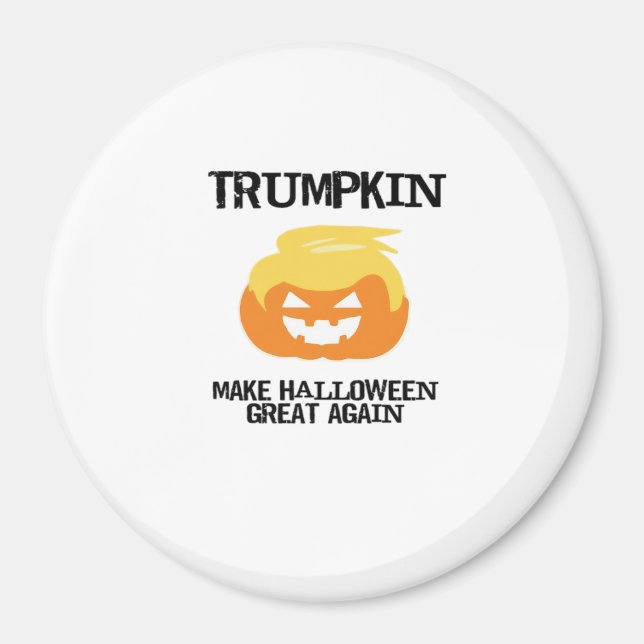 Halloween Trumpkin V3 Magnet (Front)