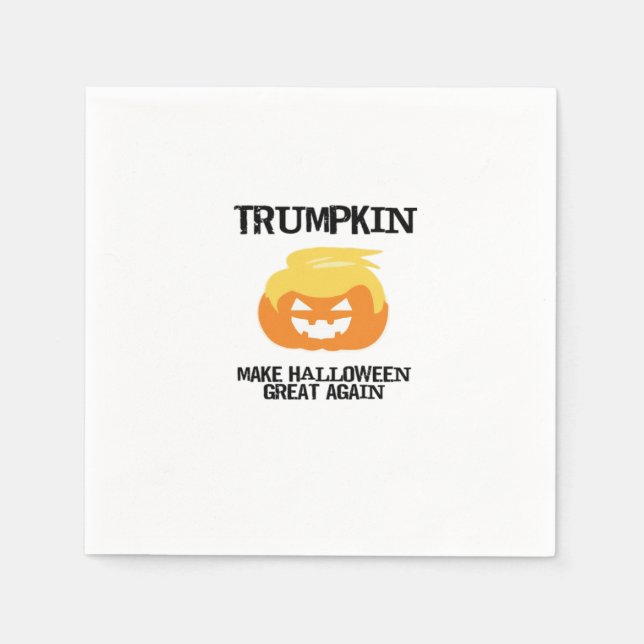 Halloween Trumpkin V3 Napkin (Front)