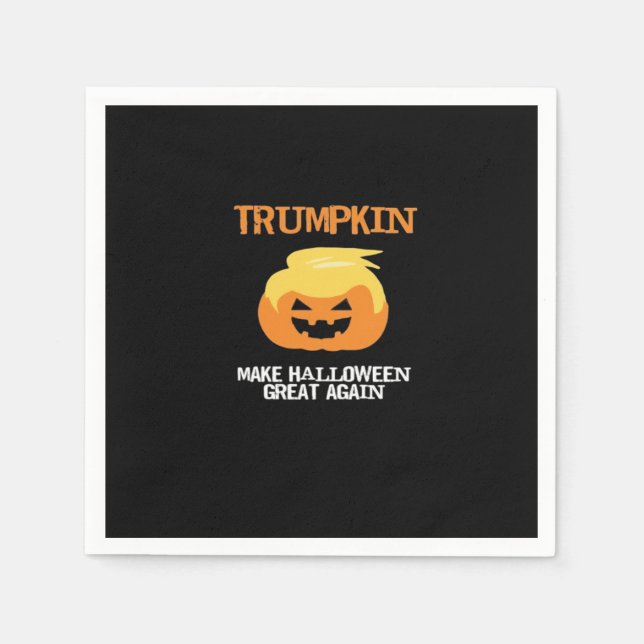 Halloween Trumpkin V3 Napkin (Front)
