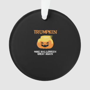 Halloween Trumpkin V3 Ornament