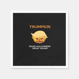Halloween Trumpkin V4 Napkin