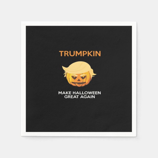 Halloween Trumpkin V4 Napkin (Front)
