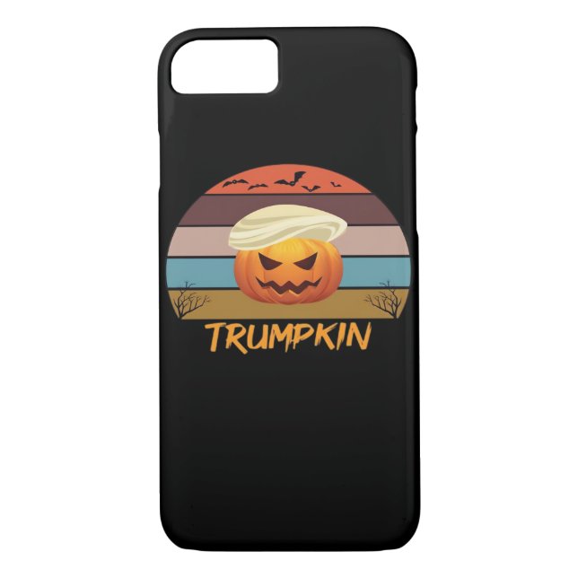 Halloween Trumpkin Vintage Us Case-Mate iPhone Case (Back)