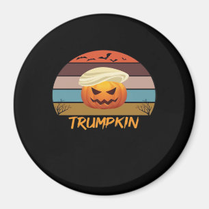Halloween Trumpkin Vintage Us Magnet