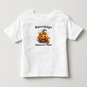 Halloween Tshirt Jack-o-lantern Personalise