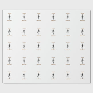 Halloween tshirt wrapping paper