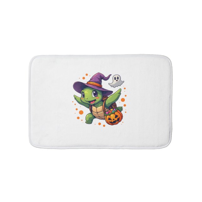 Halloween Turtle Tortoise Costume Men Women Kids B Bath Mat (Front)