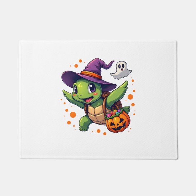 Halloween Turtle Tortoise Costume Men Women Kids B Doormat (Front)