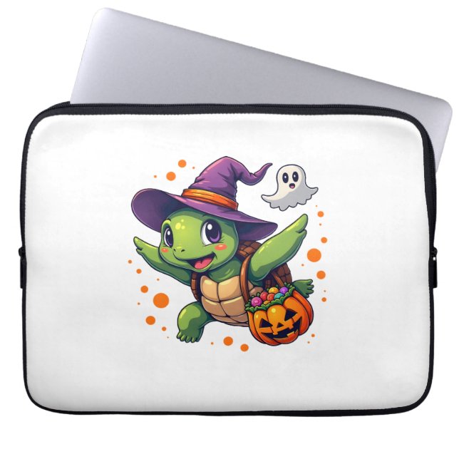 Halloween Turtle Tortoise Costume Men Women Kids B Laptop Sleeve (Front)