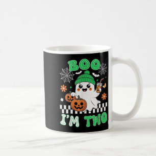 Halloween Two Birthday Boo Im Two Groovy Birthday  Coffee Mug